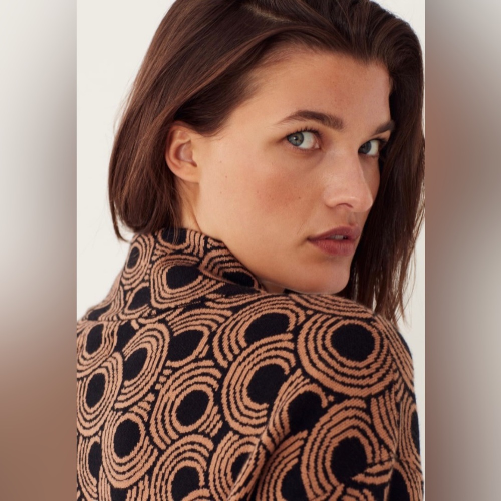 Maeve Mock Neck Sweater